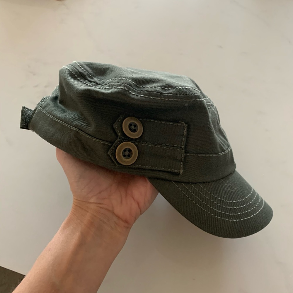 Military green army inspired cap